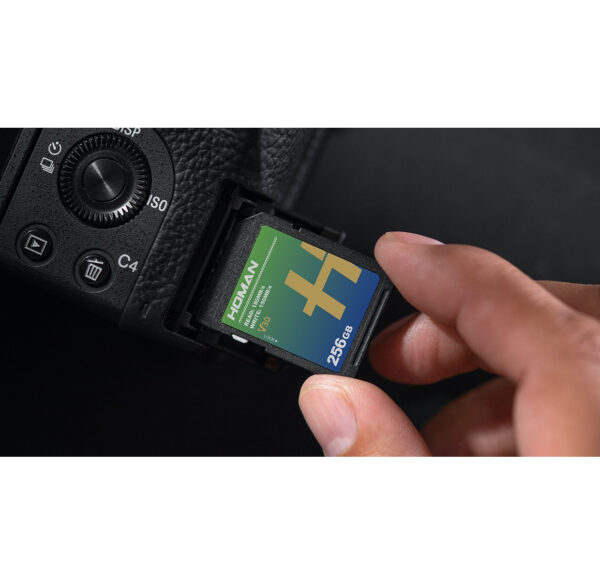 Homan UHS-I SD Card (V30) | 180MB/s | 4K RAW | 5 Years Warranty