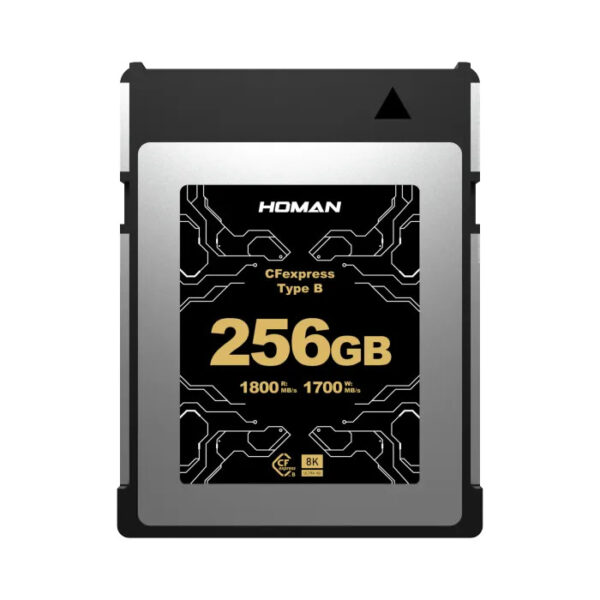 Homan CFexpress Card Type-B | Max 1800 MB/s | 8K RAW | Adaptive Thermal Control