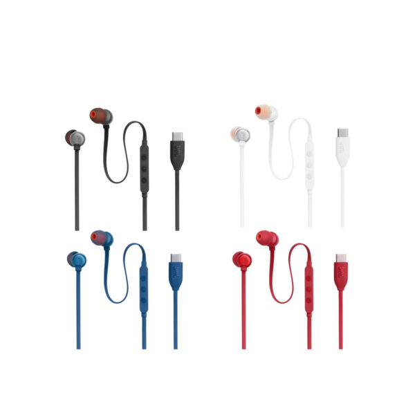 JBL TUNE 310C USB-C Wired Hi-Res In-Ear Headphones