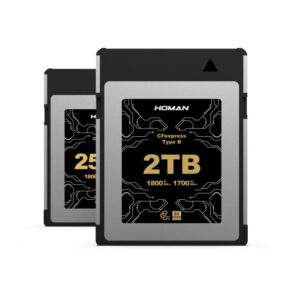 Homan CFexpress Card Type-B | Max 1800 MB/s | 8K RAW | Adaptive Thermal Control