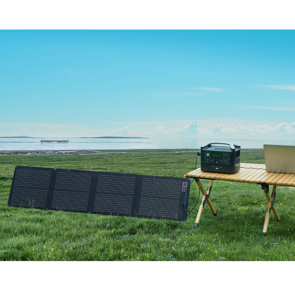 EcoFlow 110W Portable Solar Panel , IP68 Waterproof