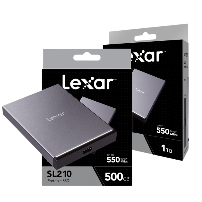 8e37a1be4e26b7c52435f4f67a7de0d3.png Lexar SL210 Portable Solid State Drive 500GB / 1TB SSD up to 550MB/s read