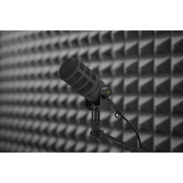 b040e3b3a9a2e63cb128f5f9290325a9.png RODE WS14 Pop Filter for PodMic (Black) | High-Density Foam with Supporting Ribs.