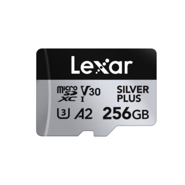 Lexar Professional SILVER PLUS micro SD Card SDXC UHS-I Card | 4K A2 V30 U3 205MB/s