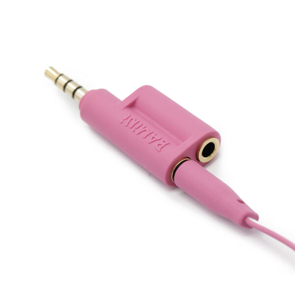 BAMiNi Study Wired Headphone with built in Microphone Kid-safe volume limiter at 85db & 94db (flight mode) [KAW-KAW Clearance] [READYSTOCK]