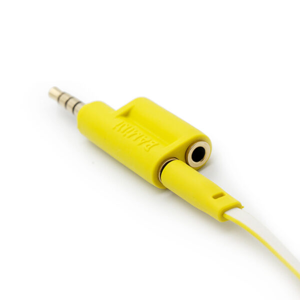 BAMiNi Study Wired Headphone with built in Microphone Kid-safe volume limiter at 85db & 94db (flight mode) [KAW-KAW Clearance] [READYSTOCK]