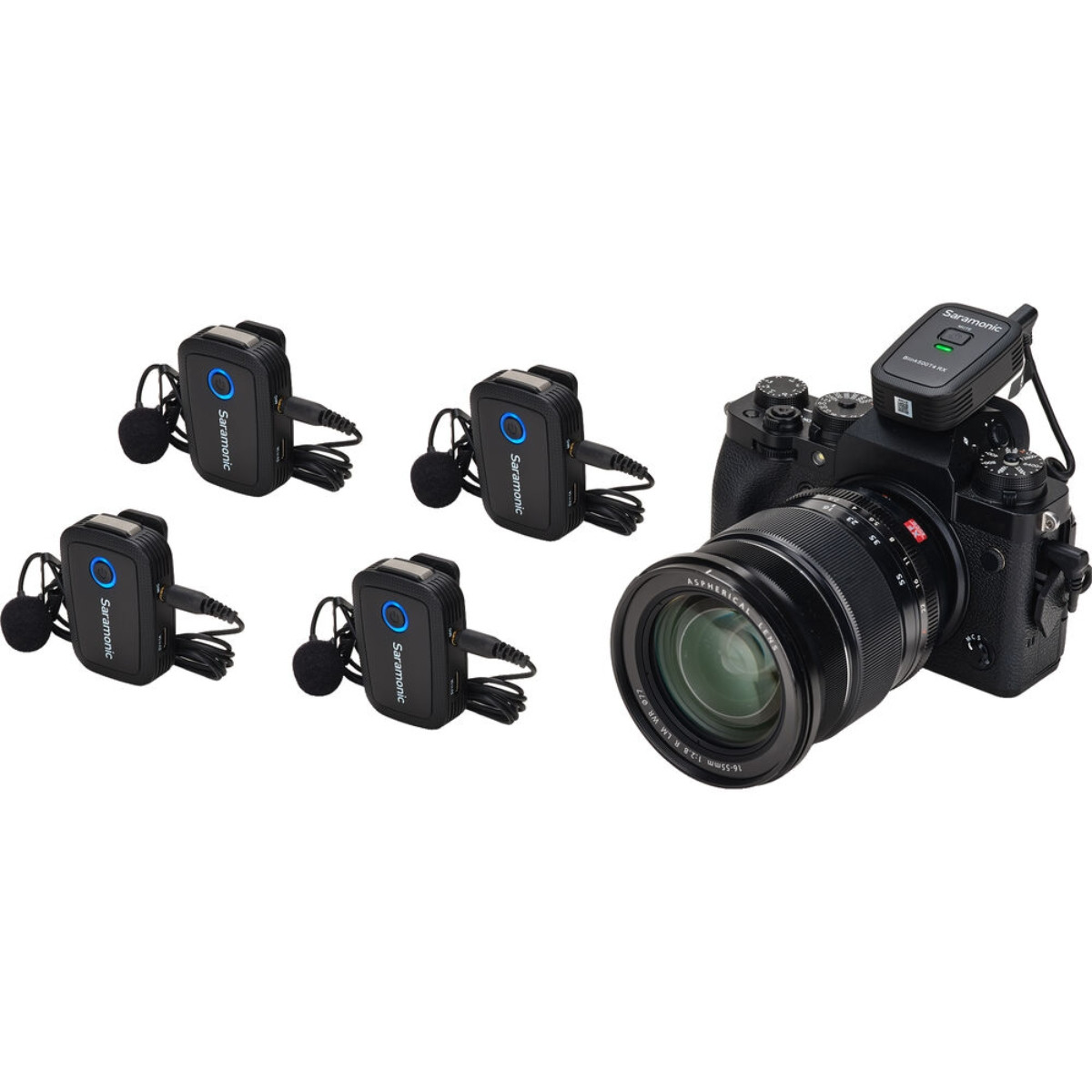 Saramonic Blink 500 T4 4-Person Wireless Microphone System (2.4 GHz)