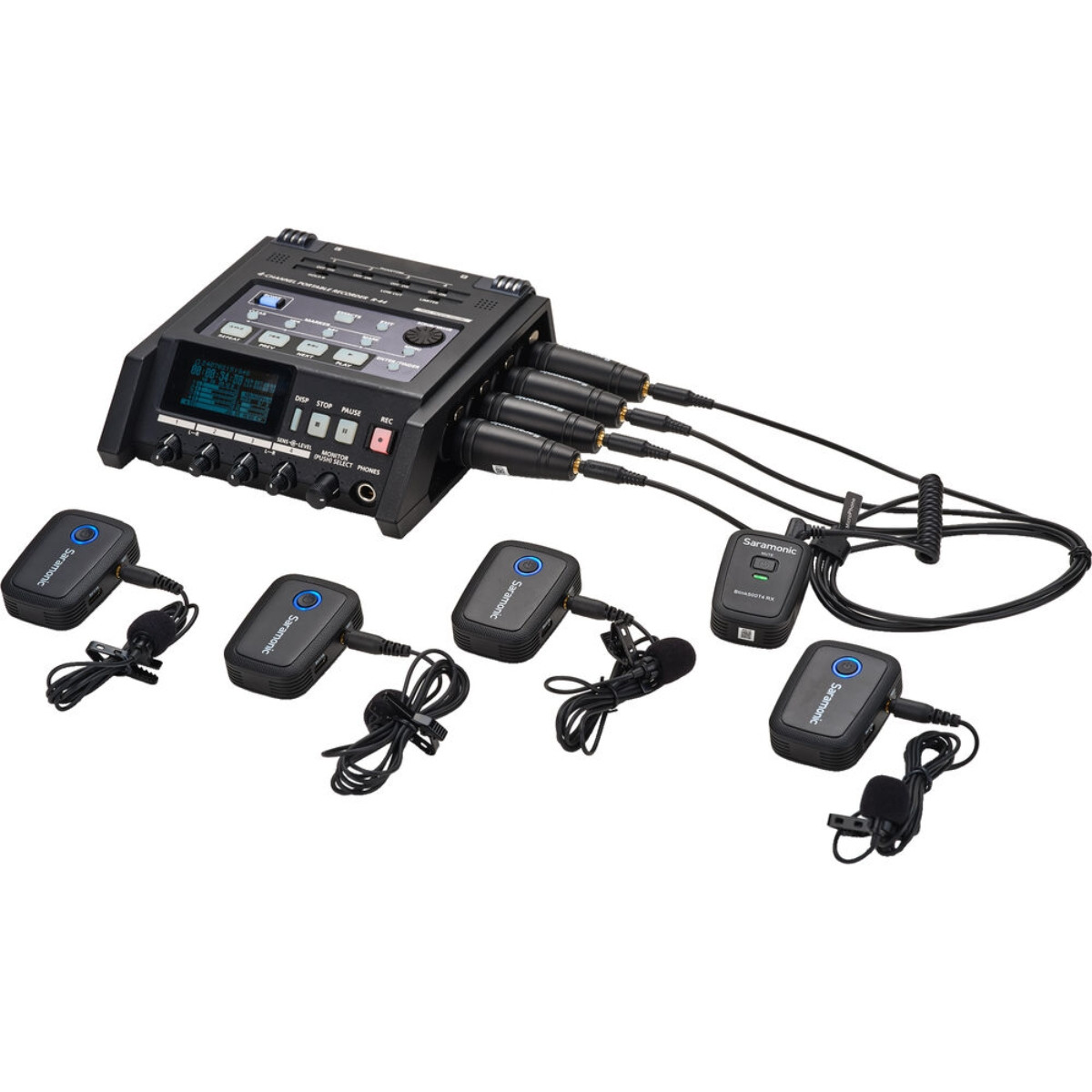 Saramonic Blink 500 T4 4-Person Wireless Microphone System (2.4 GHz)