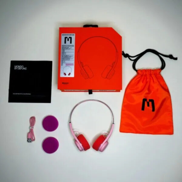 Mondo By Defunc Freestyle Retro Wireless On Ear Headphones | Bluetoooth 5.3 | 22 Hours | 1 Year Warranty