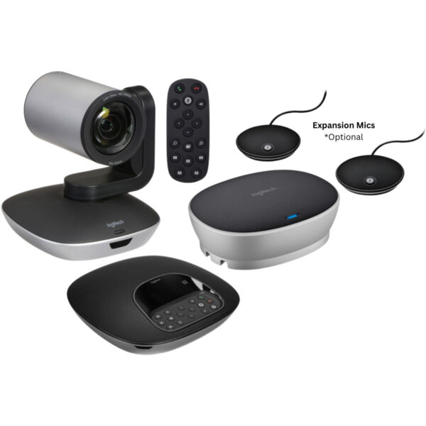 [PRE-ORDER 30 Days] Logitech GROUP Video Conferencing System with Expansion Mics