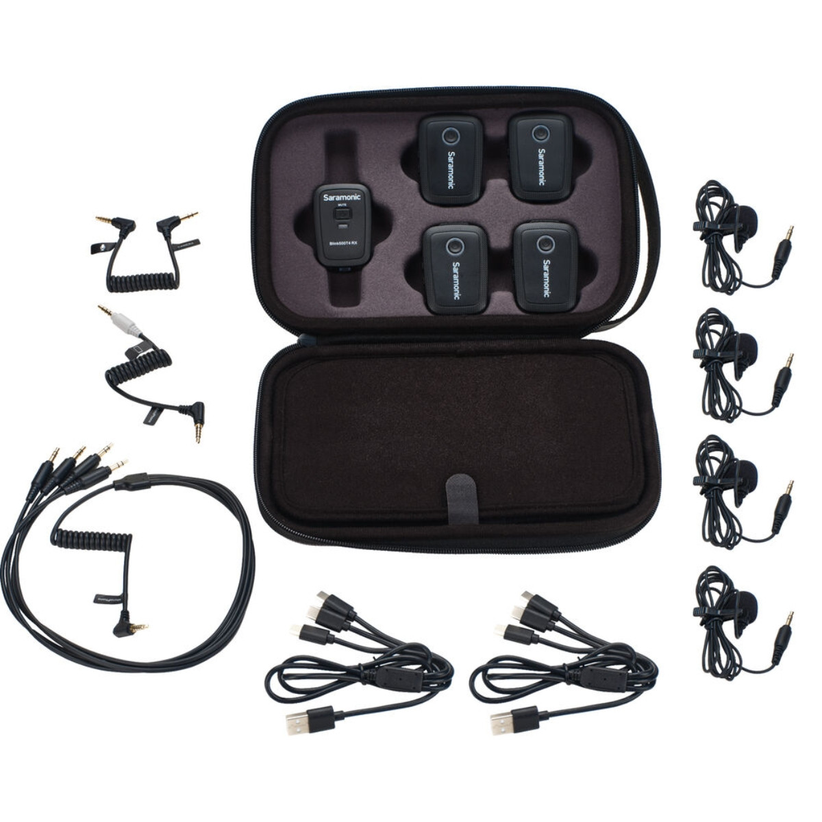 Saramonic Blink 500 T4 4-Person Wireless Microphone System (2.4 GHz)