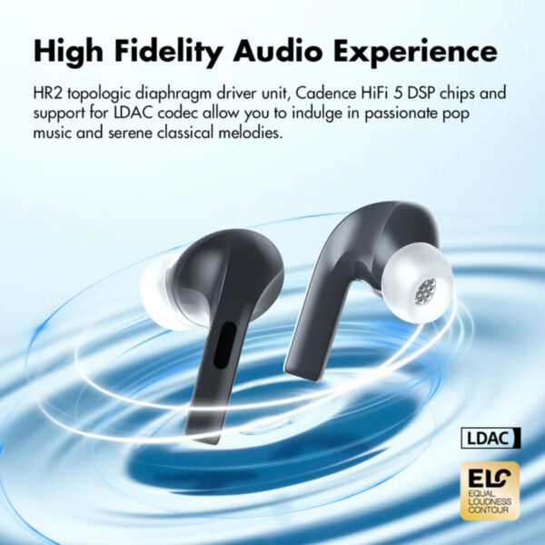 [PRE-ORDER 14 Days] Roseselsa (Rose Technics) EARFREE-i5 TWS Earbuds | Hybrid ANC | 48dB ANC | IPX5 | Bluetooth 5.3 | Game Mode 54ms