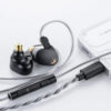MOONDROP CHU II / CHU II DSP In-Ear Monitor IEM Wired Dynamic Driver HiFi In-ear Headphone (Chu 2)