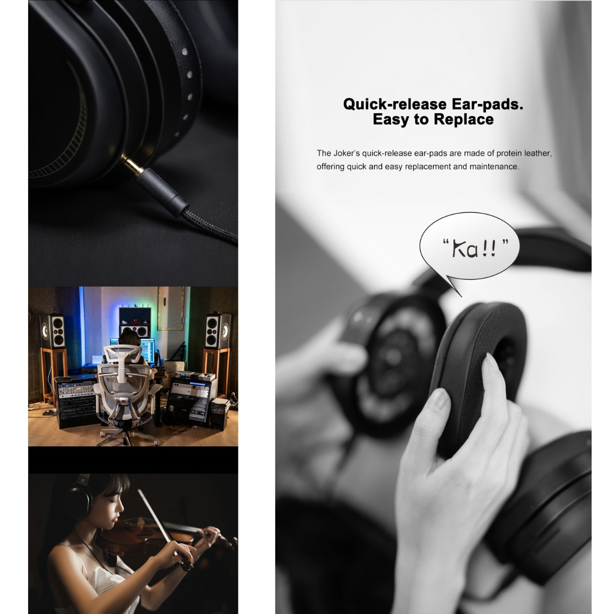 MOONDROP JOKER Closed-back Professional Monitor Headphone