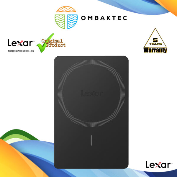 [PRE-ORDER 14 Days] Lexar SL500 Magnetic Set Portable SSD Easily Attach, Capture, and Transfer