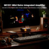 [PRE-ORDER 7 Days]Fosi Audio MC331 Tube Integrated Bluetooth Amplifier with DAC and VU Meter