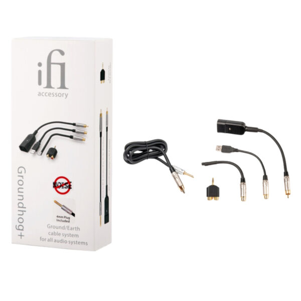 [PRE-ORDER 30 Days] iFi audio Groundhog+ Ground Loop Isolator for Audio Systems