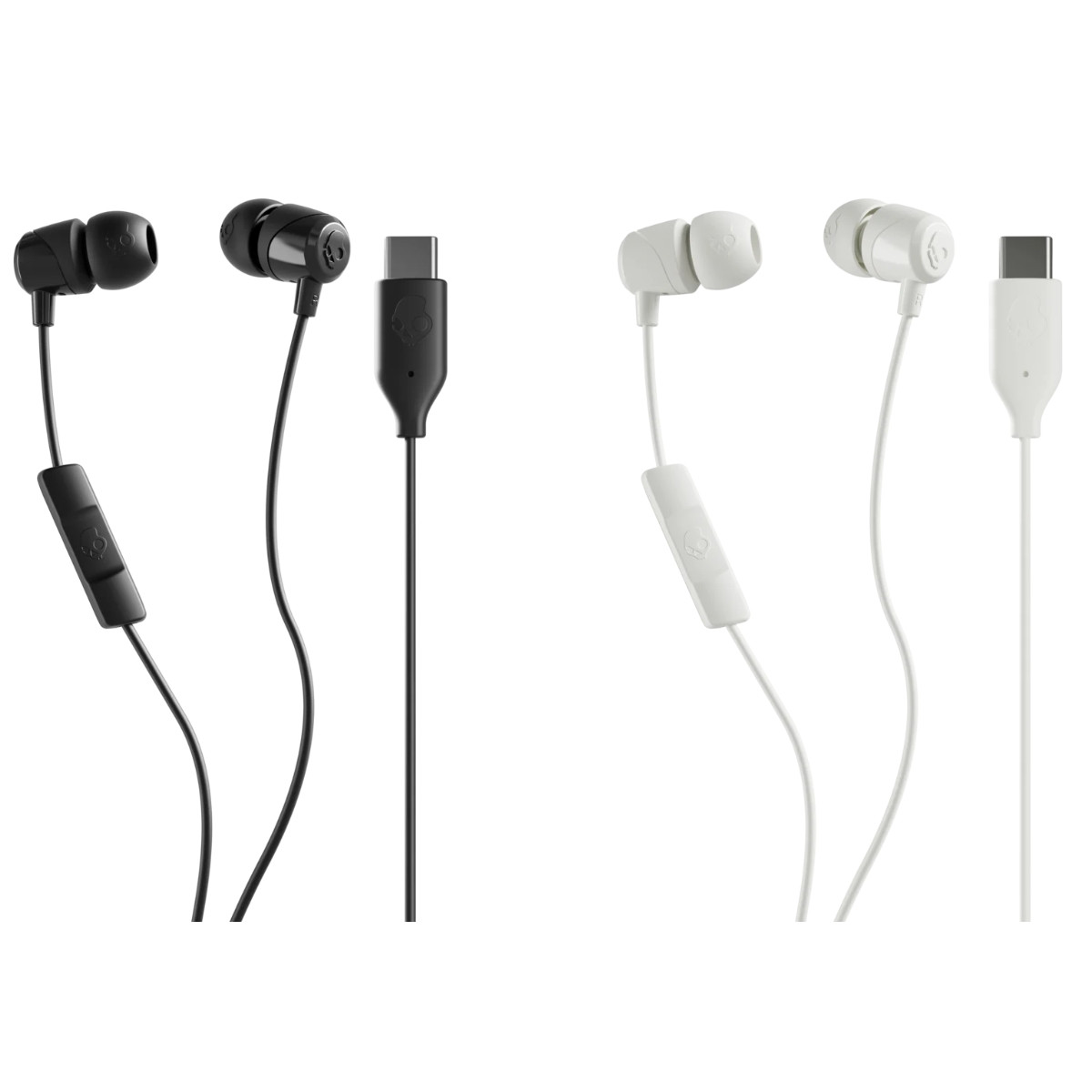 Skullcandy Jib USB-C Wired Earbuds Noise Isolating Fit with Microphone | Call & Track Control
