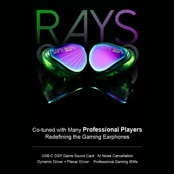 506af67a5d4bc1fd38f6b8cf5faa3bb8.jpeg Moondrop RAYS Gaming In-Ear Monitor (Gravity Rays)