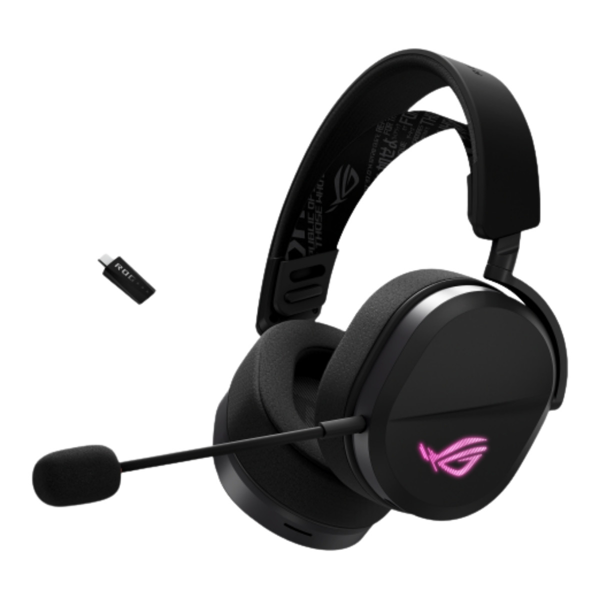 ASUS ROG Pelta Tri-mode RGB gaming headset with ROG SpeedNova wireless technology