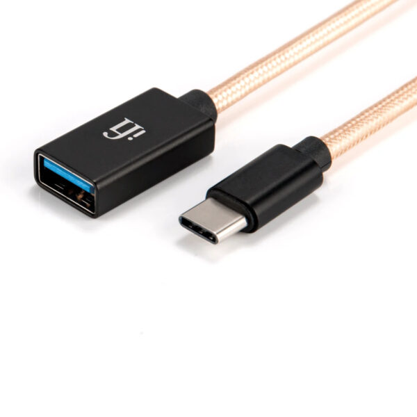 [PRE-ORDER 30 Days] iFi Audiophile OTG Cable Type-C | USB 3.0 Type-C to USB Type-A OTG Cable