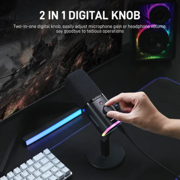 MAONO PD100X USB/XLR Dynamic Microphone For Game Streamers [READYSTOCK]