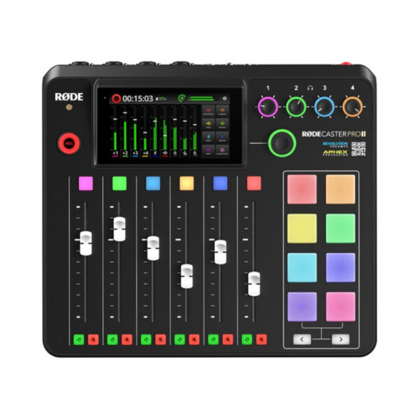 5575e4597eddd14066de647d9df3bbd5.jpeg RODE RODECaster Pro II Integrated Audio Production Studio