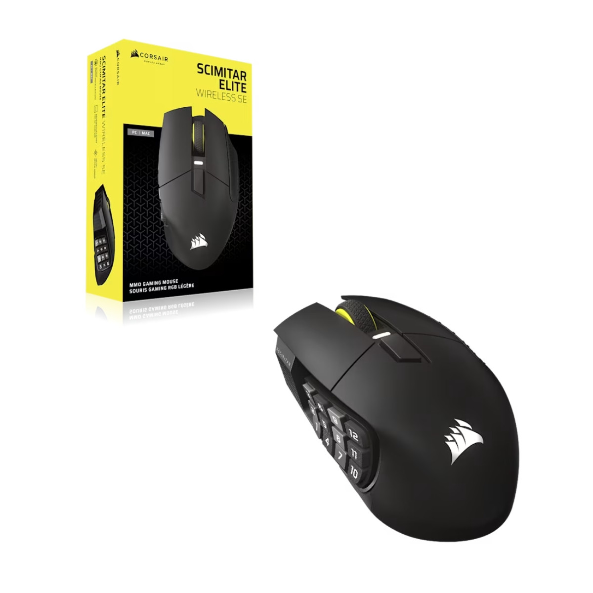 Corsair SCIMITAR ELITE WIRELESS SE MMO Gaming Mouse