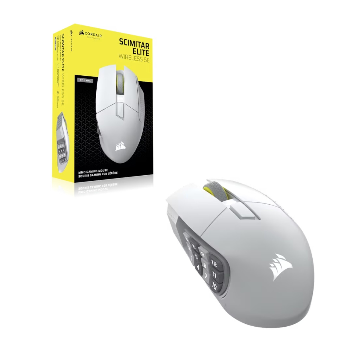 Corsair SCIMITAR ELITE WIRELESS SE MMO Gaming Mouse