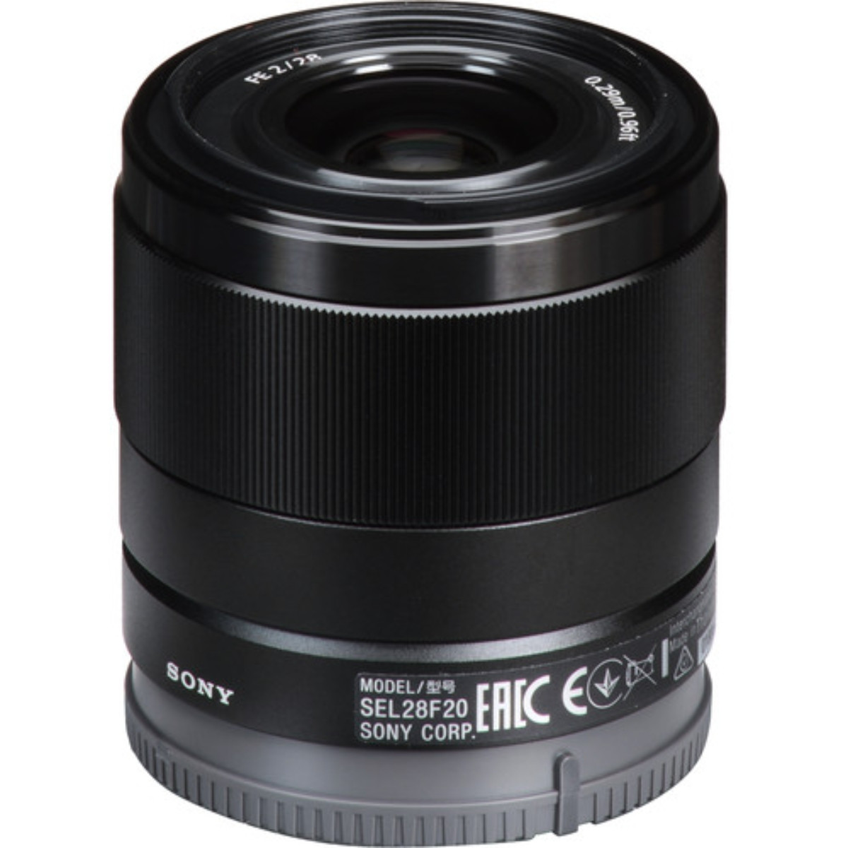 Sony FE 28mm f/2 Wide-Angle Prime Lens for Full-Frame E-Mount Cameras - SEL28F20