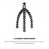 JOBY GORILLAPOD 500 COMPACT | FLEXIBLE TRIPOD FOR COMPACT POINT & SHOOT CAMERAS | UP TO 500 GRAMS [READYSTOCK]