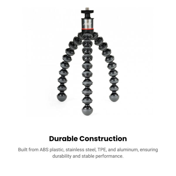 JOBY GORILLAPOD 500 COMPACT | FLEXIBLE TRIPOD FOR COMPACT POINT & SHOOT CAMERAS | UP TO 500 GRAMS [READYSTOCK]