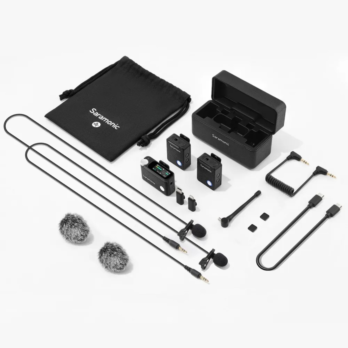 Saramonic Ultra | Ultimate 2-channel Wireless Microphone System (with Lavalier Mic included)