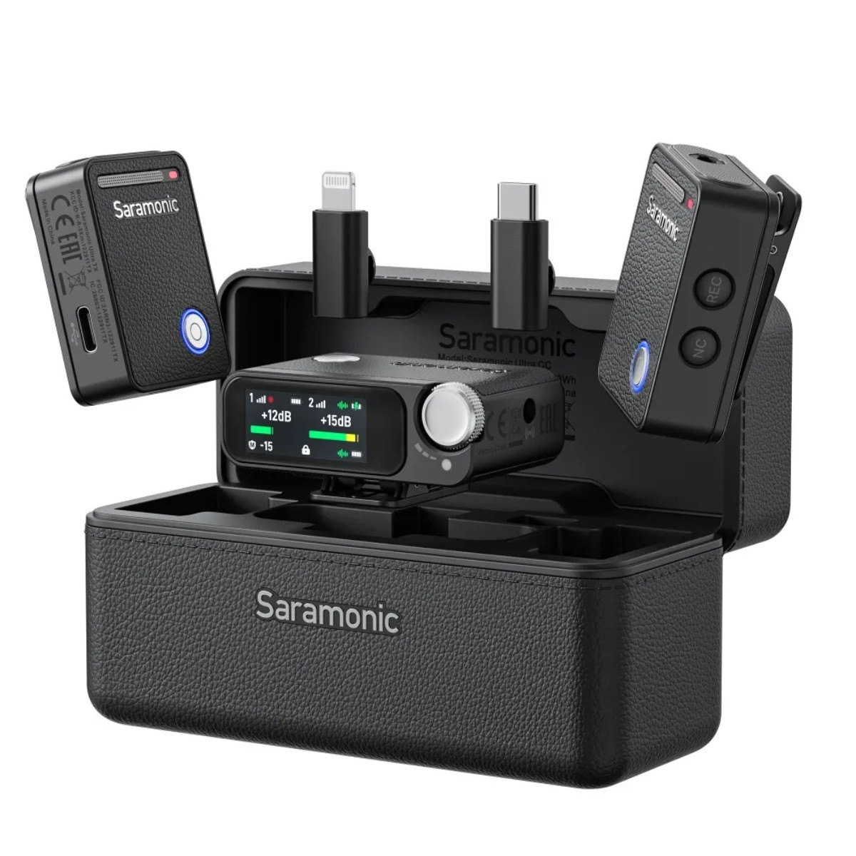 Saramonic Ultra | Ultimate 2-channel Wireless Microphone System (with Lavalier Mic included)