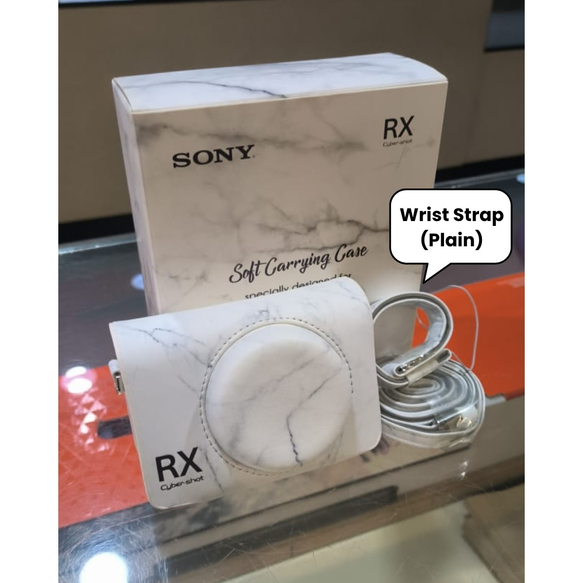 Sony RX100 Limited Edition Soft Carrying Case Premium Genuine Leather | for Cyber-shot® RX100 series cameras