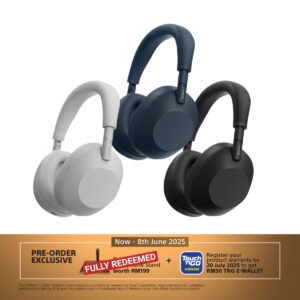 Sony WH-1000XM6 Noise-Canceling Wireless Over-Ear Headphones [READYSTOCK]