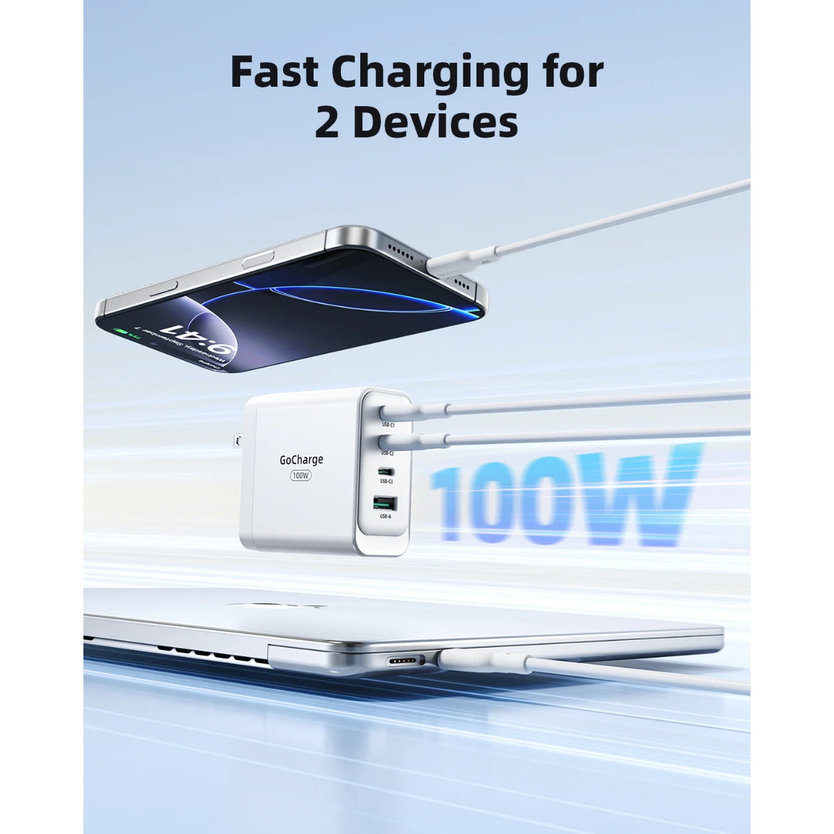 Innostyle GoCharge 100W 4-port charger IC100-4