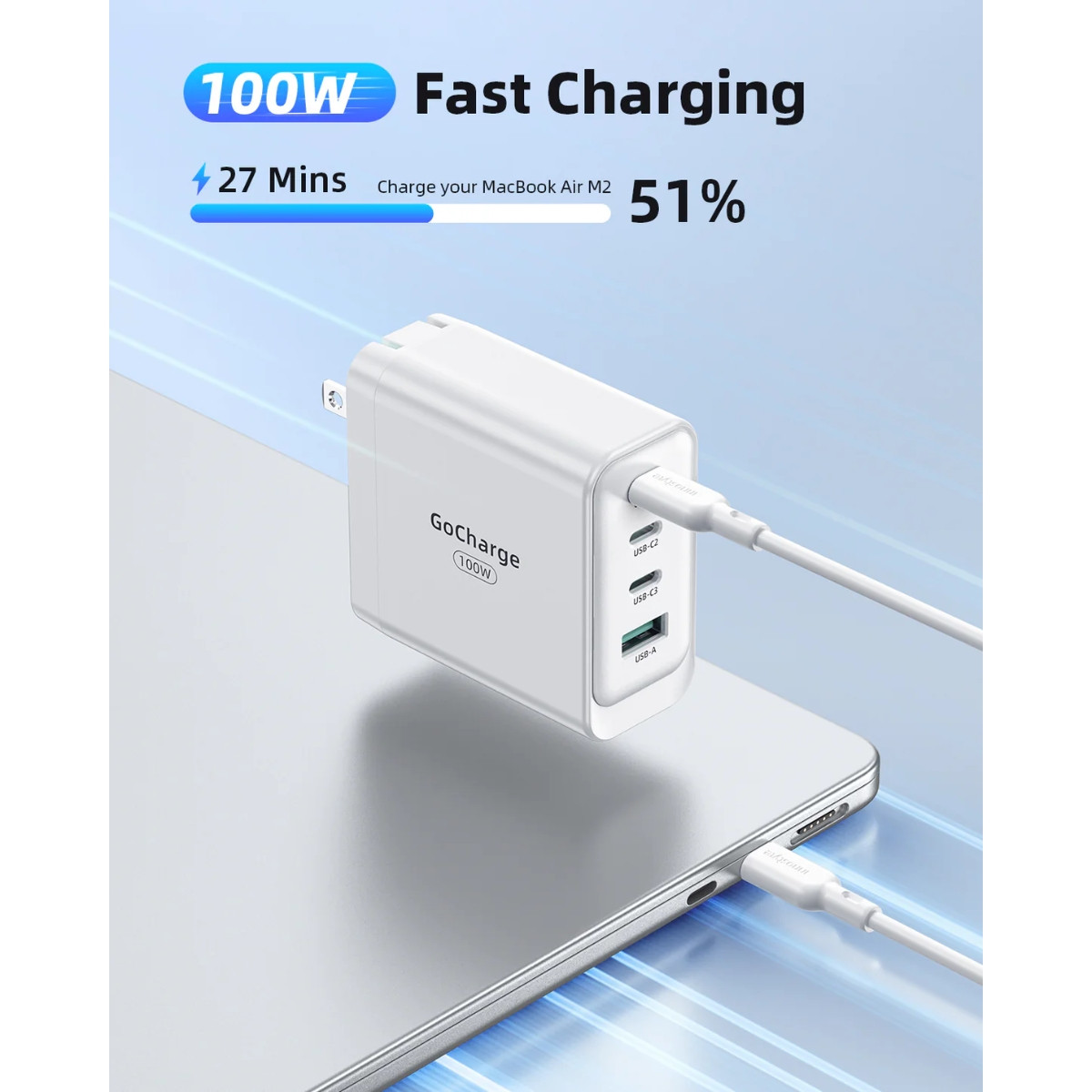 Innostyle GoCharge 100W 4-port charger IC100-4