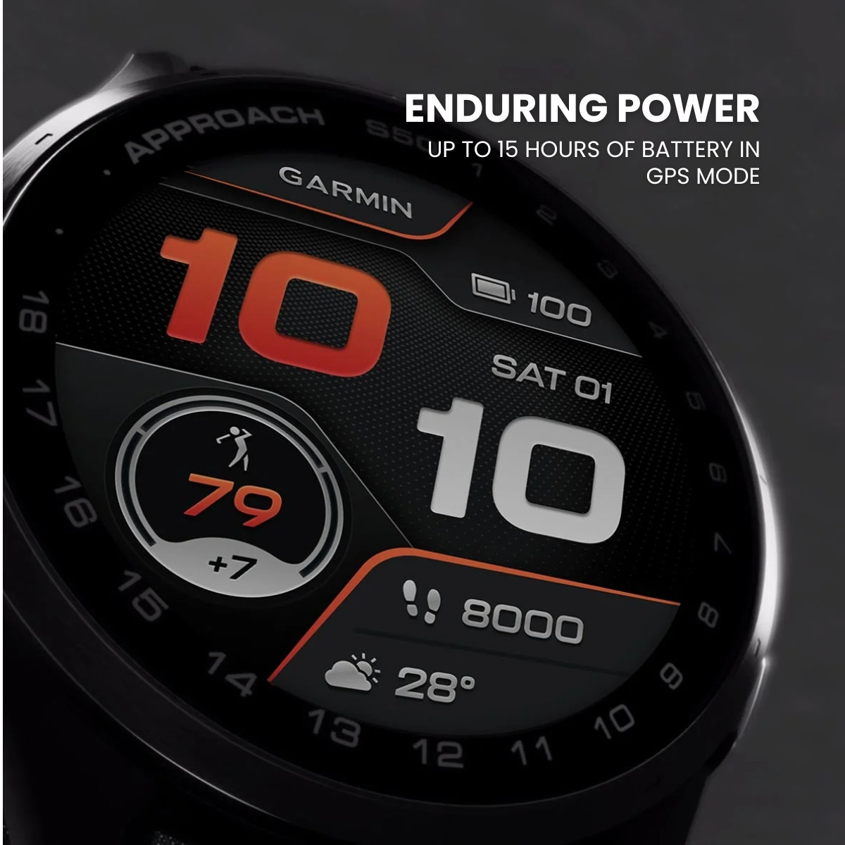 Garmin Approach S50 Advanced GPS Golf Smartwatch