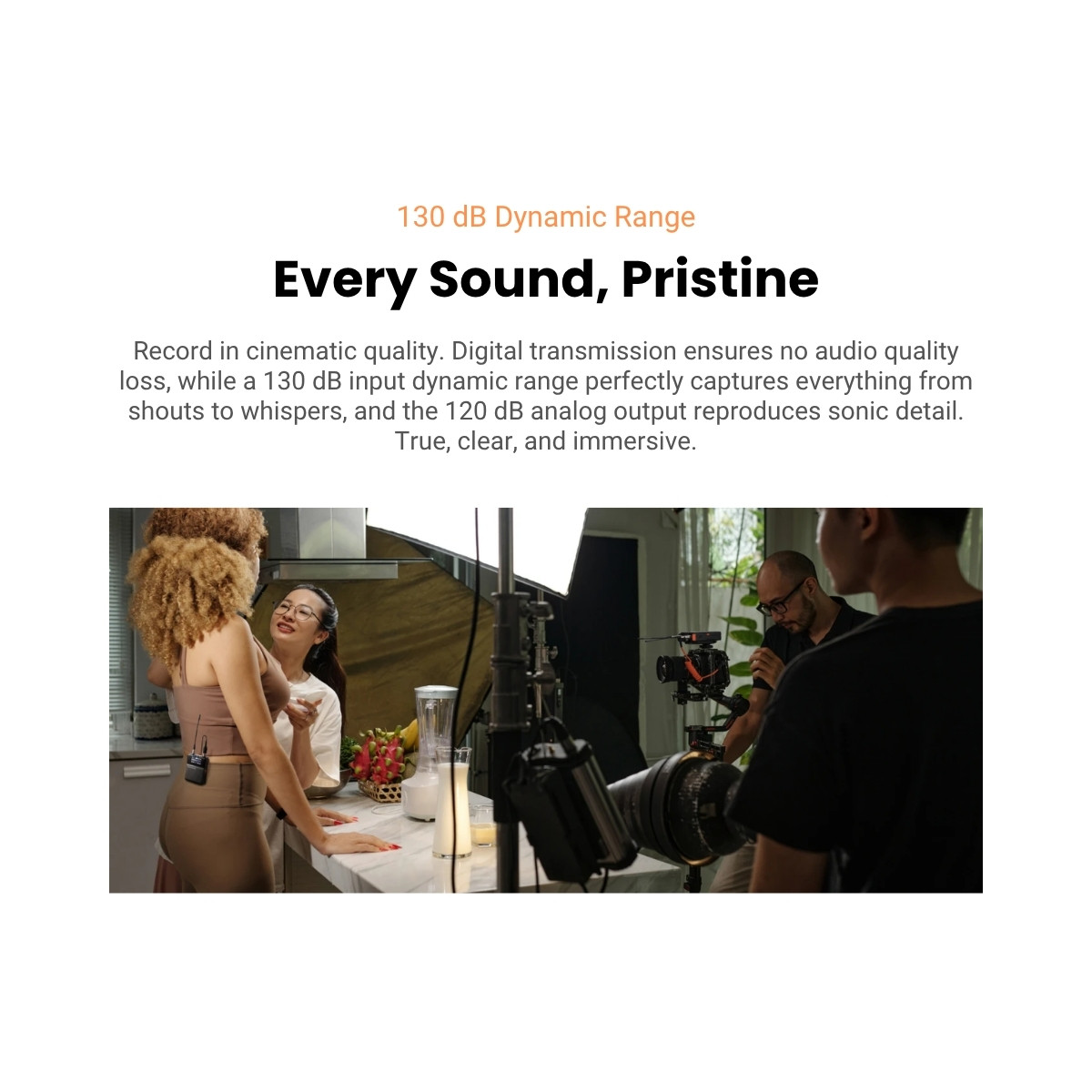 Saramonic K9 Dual-Channel Digital UHF Wireless Audio System for Filmmakers