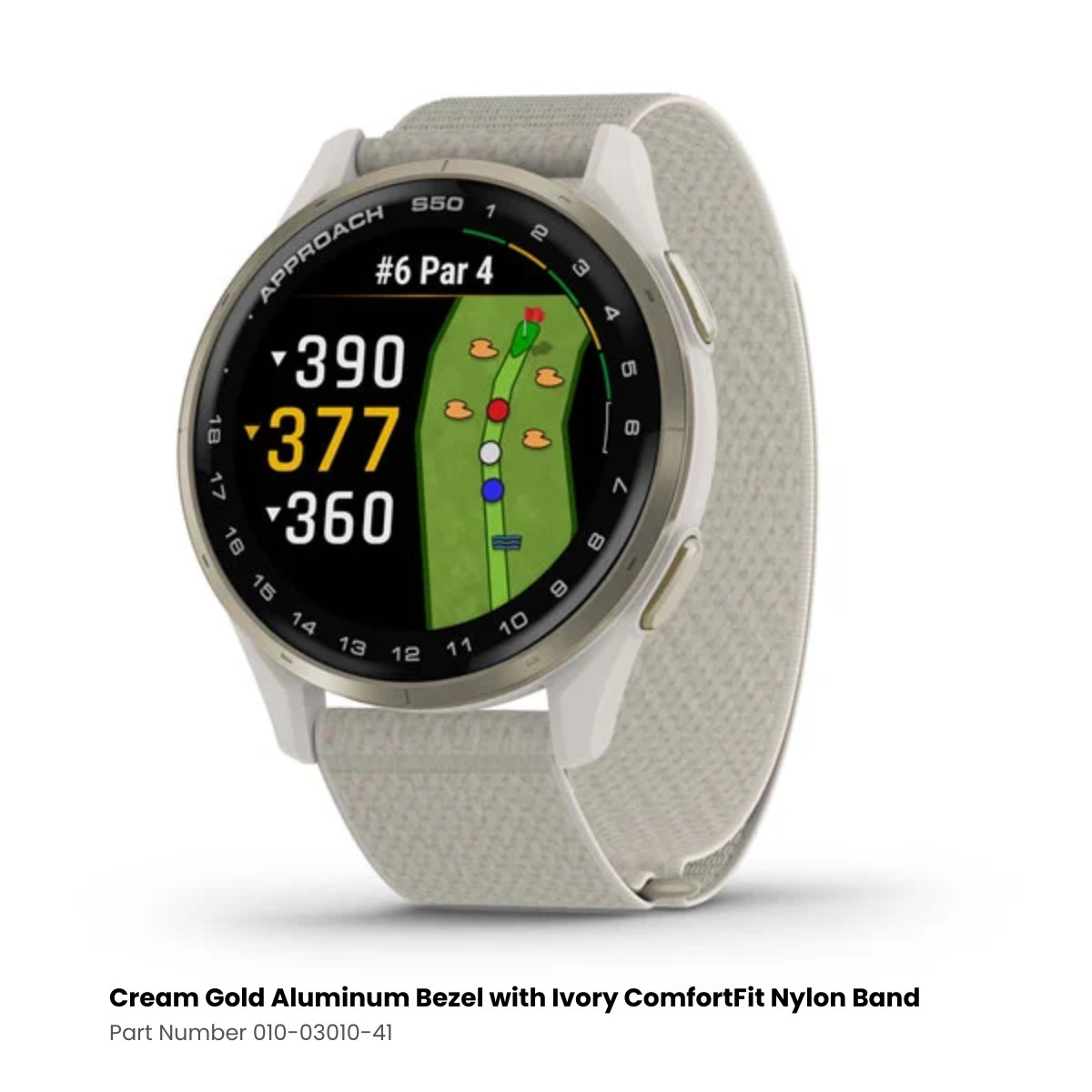Garmin Approach S50 Advanced GPS Golf Smartwatch