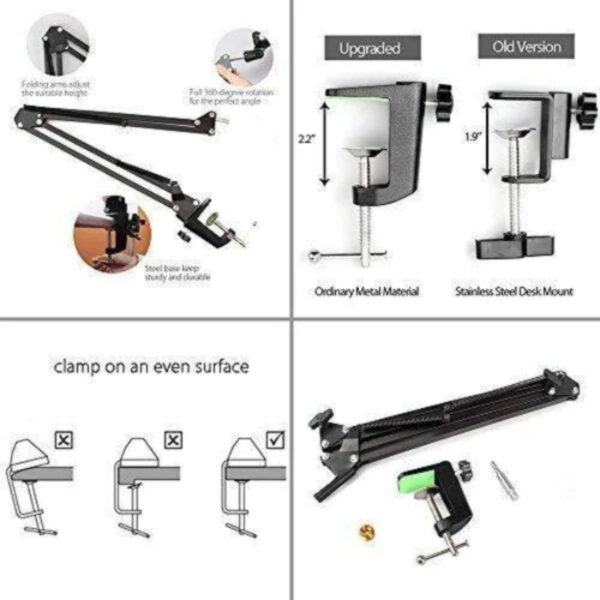 MAONO B01(BA20) Microphone Suspension Boom Scissor Arm Stand B01 BA20 [MAOCOMBO]