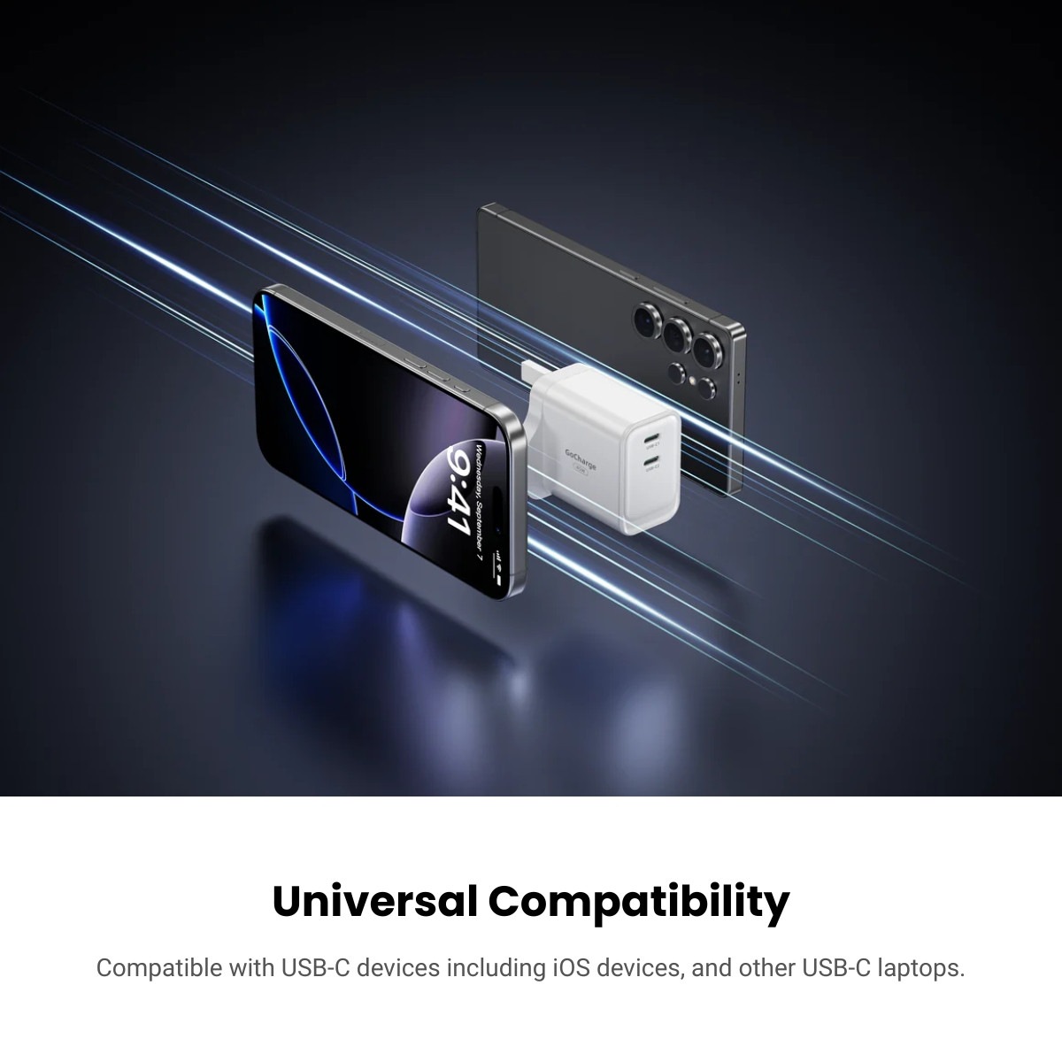 Innostyle GoCharge 45W 2-port charger IC45-2C