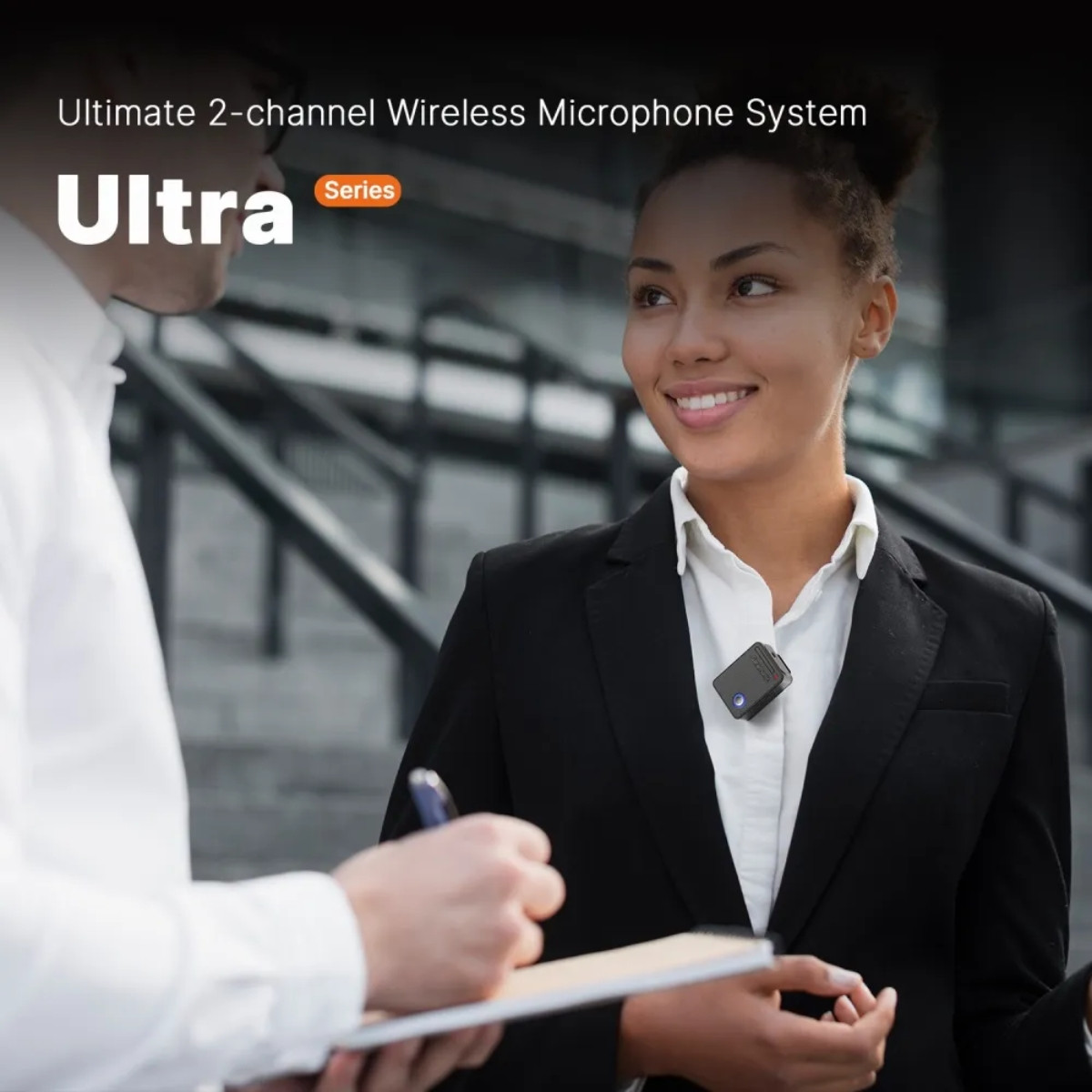 Saramonic Ultra | Ultimate 2-channel Wireless Microphone System (with Lavalier Mic included)