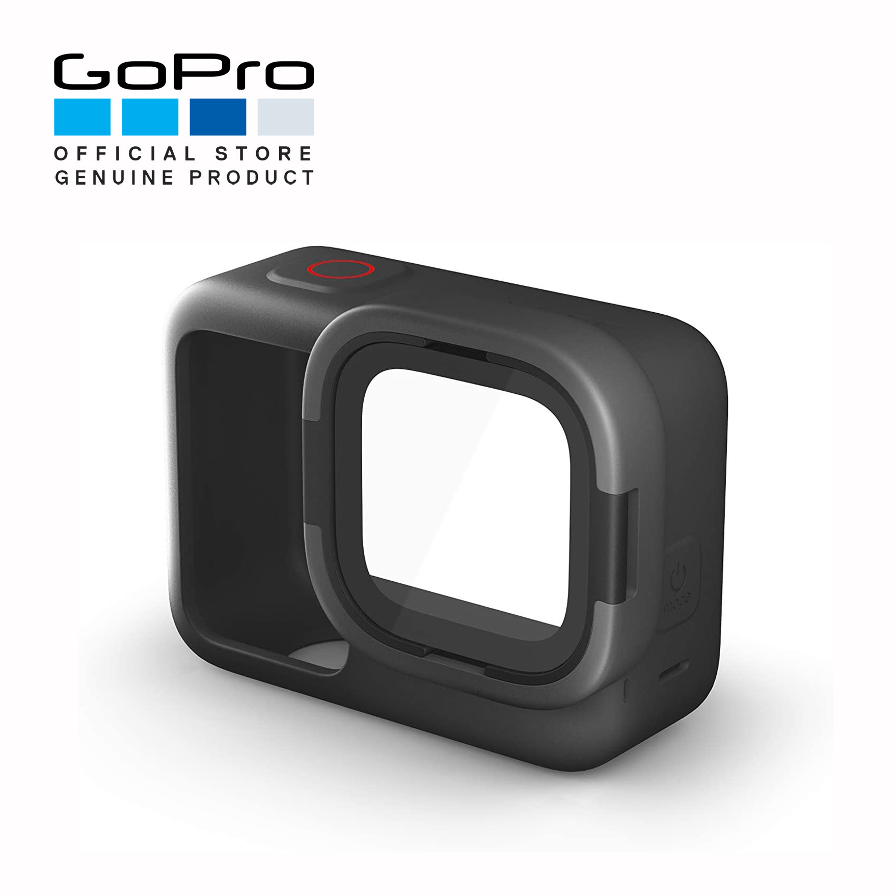 GOPRO ROLLCAGE AJFRC-001 (PROTECTIVE SLEEVE + REPLACEABLE LENS FOR HERO8 BLACK) - OFFICIAL GOPRO ACCESSORY [KAW-KAW CLEARANCE]