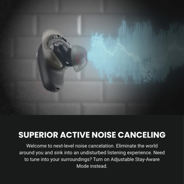 Skullcandy Method 360 ANC Active Noise Canceling Earbuds with Sound by Bose