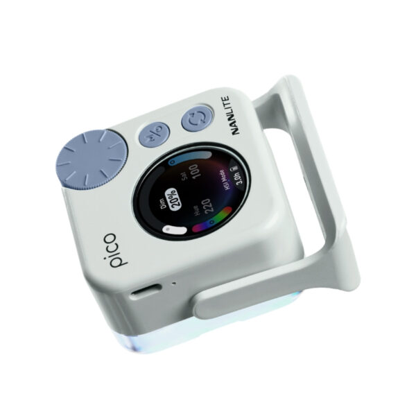 9d3fc25f88a3c71d5049a4a2c4190bc9.jpeg Nanlite Pico RGBW Pocket LED Light – 2700K-7500K Mini Video Light | Magnetic | App Control | Vlog Fill Light