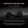TRUTHEAR PURE In-ear Monitor 1DD + 3BA IEM