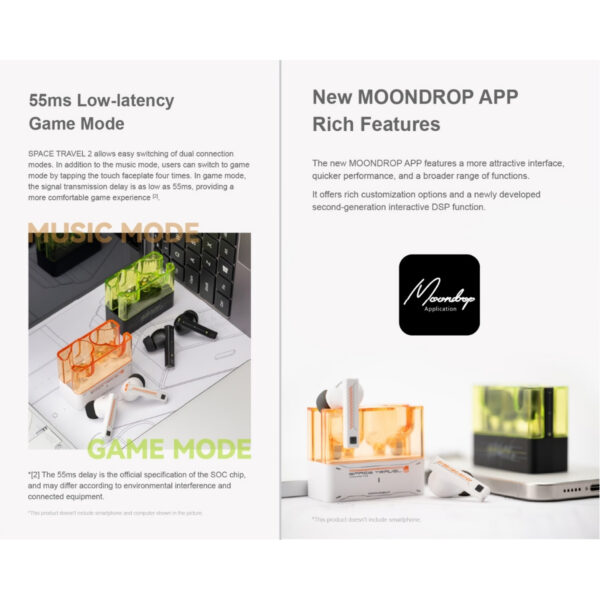 Moondrop Space Travel 2 HiFi ANC TWS True Wireless | The Sound Benchmark of Budget-oriented TWS