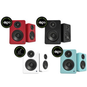 [PRE-ORDER 30 Days] Kanto YU2 Powered Desktop Speakers | Built-in DAC | 3/4-inch tweeters | USB Connection